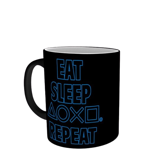 Playstation - Eat Sleep Repeat Heat Change Mug