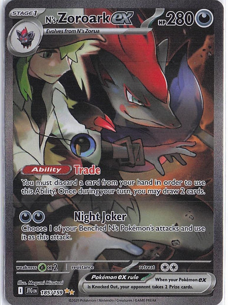 N’s Zoroark ex 185/159