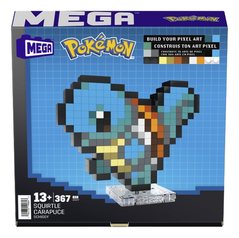 Mega Blocks - Pokemon Squirtle Pixel Art