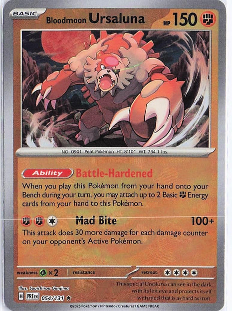Bloodmoon Ursaluna 054/131 (Pokeball)