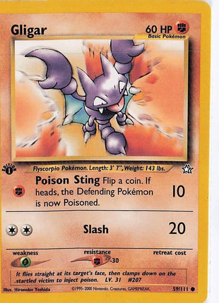 Gligar 59/111 (1st)