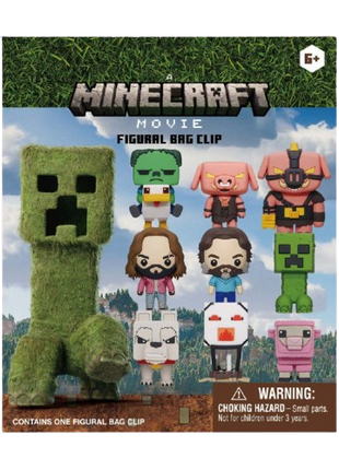 Minecraft - A Minecraft Movie 3D Figure Bag Clip