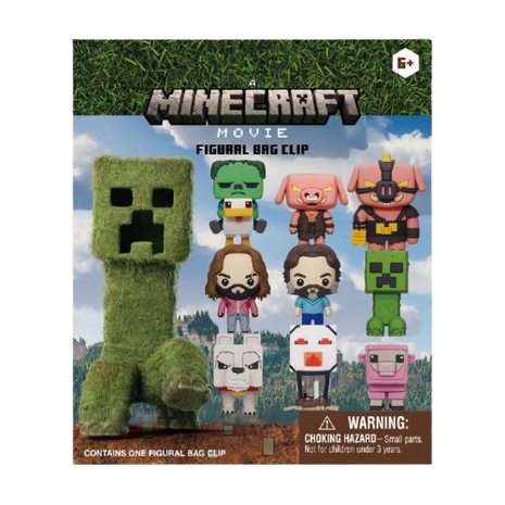 Minecraft - A Minecraft Movie 3D Figure Bag Clip