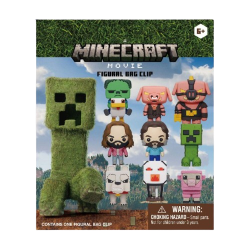 Minecraft - A Minecraft Movie 3D Figure Bag Clip