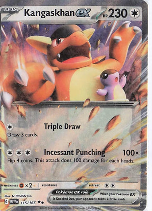 Kangaskhan ex 115/165