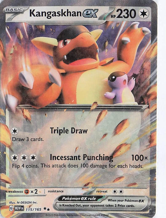 Kangaskhan ex 115/165