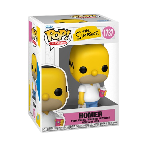 The Simpsons - Homer Simpson with Krusty Burger #1737 Funko Pop!