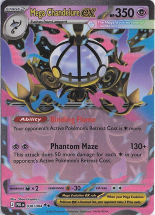 Mega Chandelure ex 038/084
