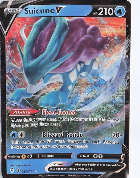 Suicune V 031/203