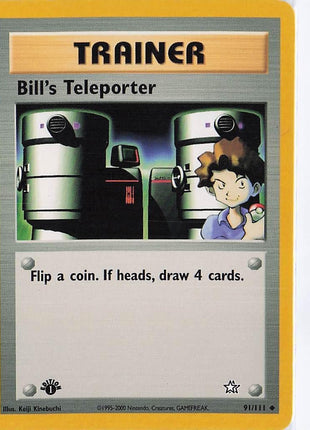Bill’s Teleporter 91/111 (1st)