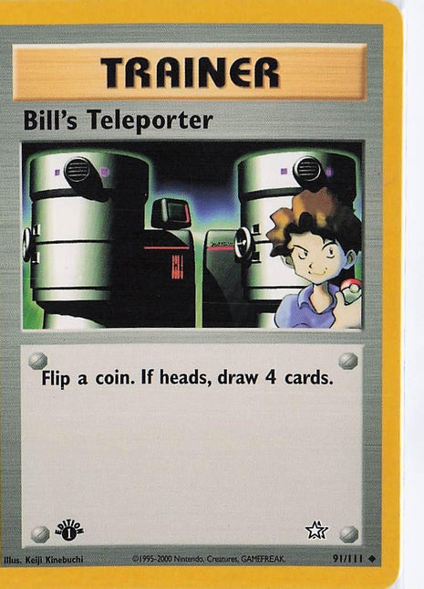 Bill’s Teleporter 91/111 (1st)
