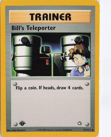 Bill’s Teleporter 91/111 (1st)