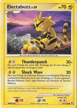 Electabuzz LV.29 81/130
