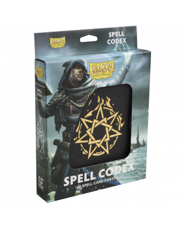 Dragon Shield - Spell Codex 100 Spell Card Portfolio - Iron Grey