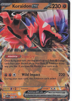 Koraidon ex SVP 029