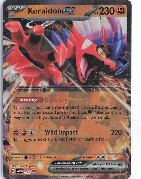 Koraidon ex SVP 029