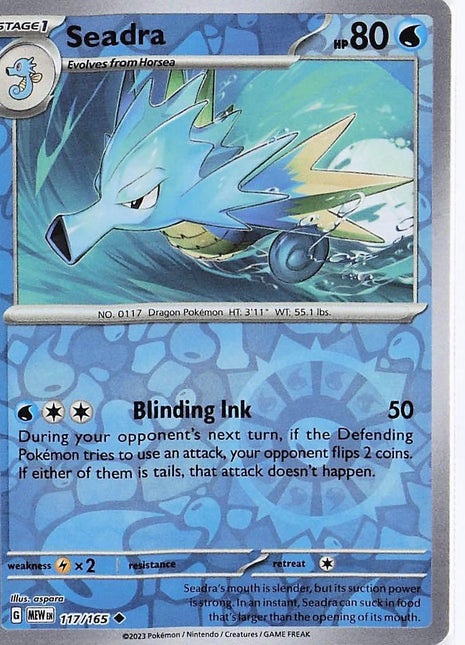 Seadra 117/165 (RH)