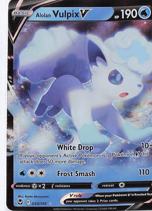 Alolan Vulpix V 033/195