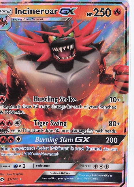 Incineroar GX 27/149