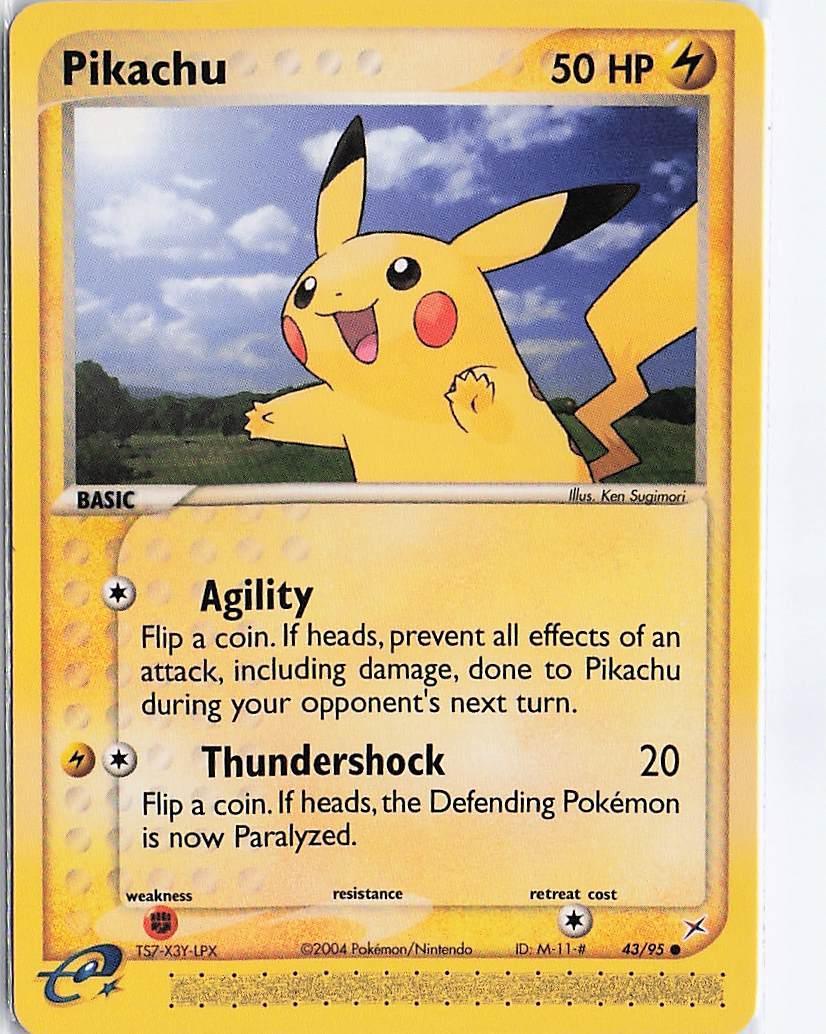 Pikachu 43/95