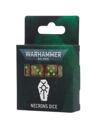 Warhammer 40k - Necrons Dice Set