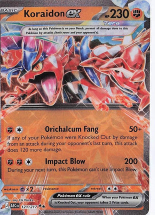 Koraidon ex 121/217
