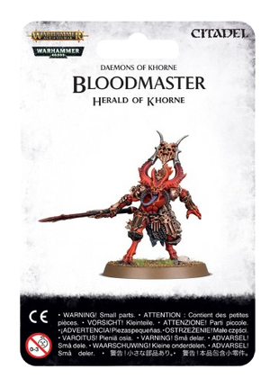 Warhammer: Age Of Sigmar - Blades Of Khorne: Bloodmaster Herald Of Khorne