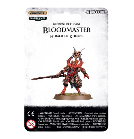 Warhammer: Age Of Sigmar - Blades Of Khorne: Bloodmaster Herald Of Khorne