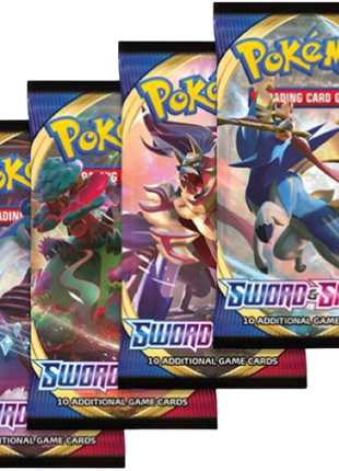 Pokemon - Sword & Shield Base Set Booster Pack Complete Art Set