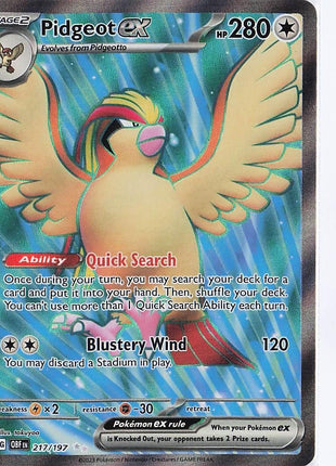 Pidgeot ex 217/197