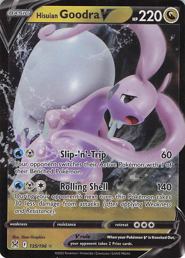 Hisuian Goodra V 135/196