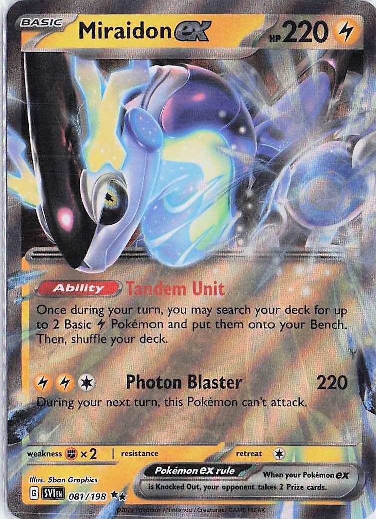 Miraidon ex 081/198