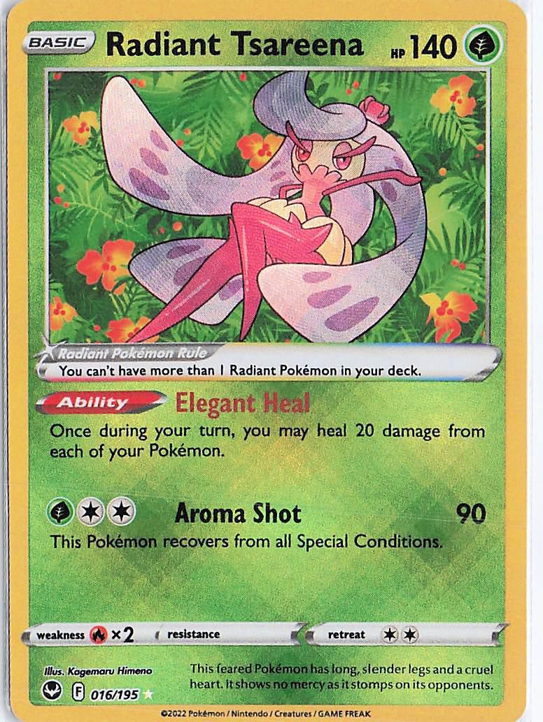 Radiant Tsareena 016/195