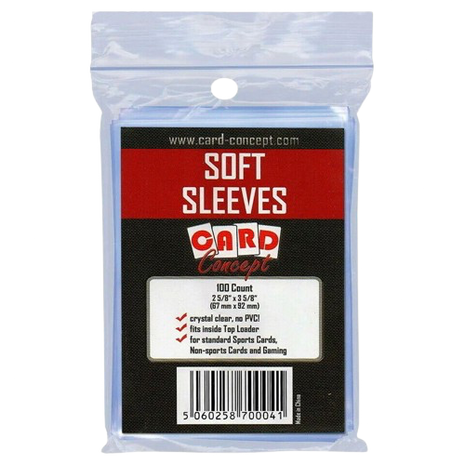 Card Concept - Soft Penny Sleeves (100)
