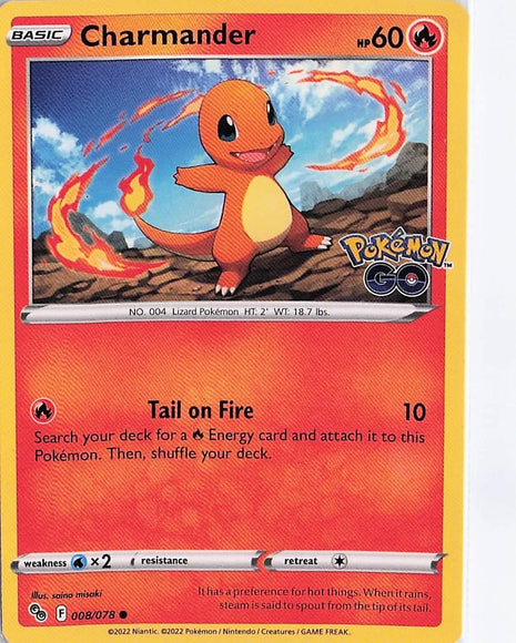 Charmander 008/078
