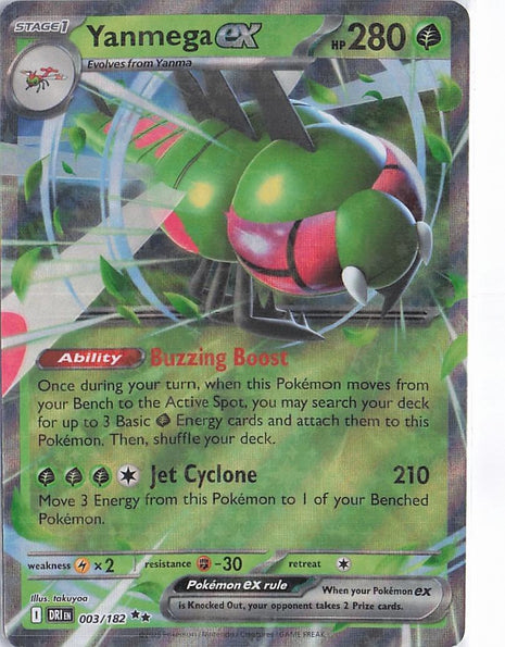 Yanmega ex 003/182