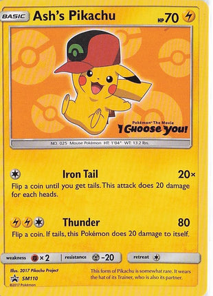 Ash’s Pikachu SM110