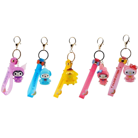 Hello Kitty and Friends - Raincoat Series Keychain