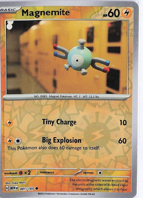 Magnemite 081/165 (RH)