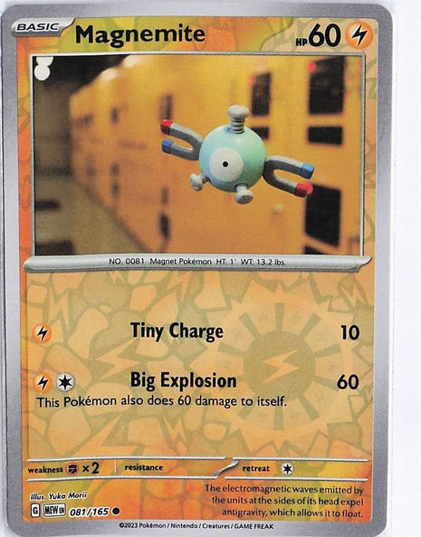 Magnemite 081/165 (RH)