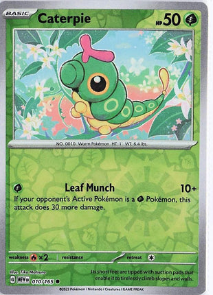 Caterpie 010/165 (RH)
