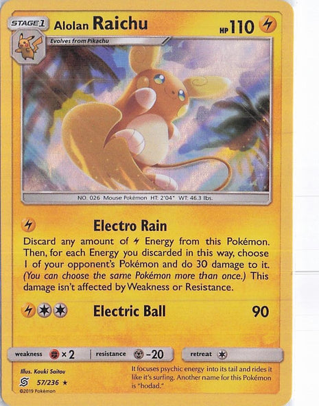 Alolan Raichu 57/236