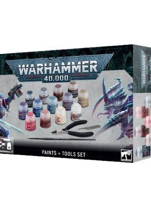 Warhammer 40k - Paints & Tools Set