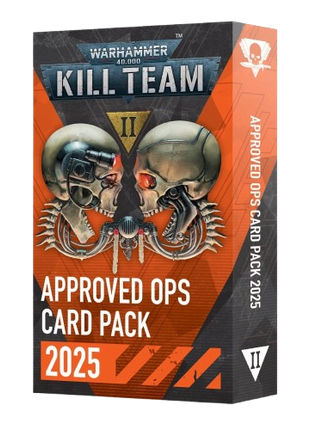 Warhammer: 40K - Kill Team Approved Ops Card Pack 2025