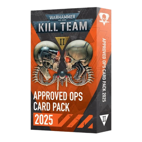 Warhammer: 40K - Kill Team Approved Ops Card Pack 2025