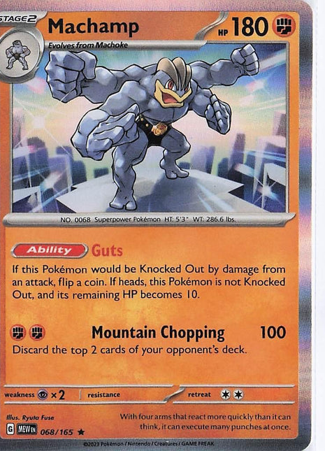 Machamp 068/165 (H)