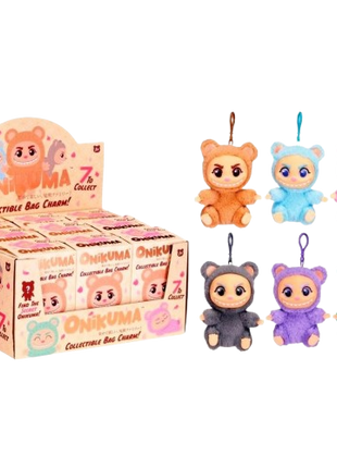 Onikuma - 13cm Bag Clip Plush Blind Box