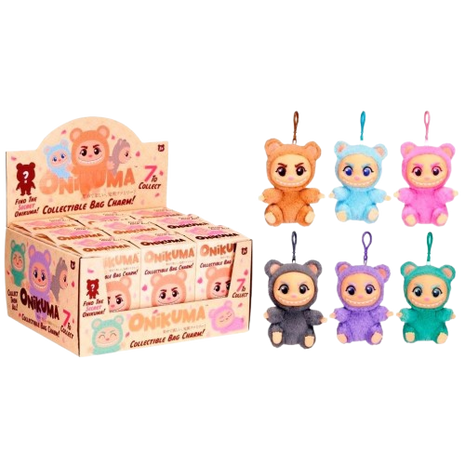 Onikuma - 13cm Bag Clip Plush Blind Box