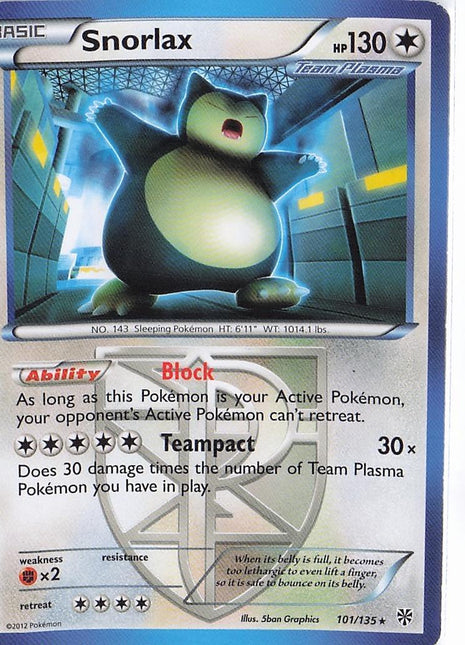 Snorlax 101/135