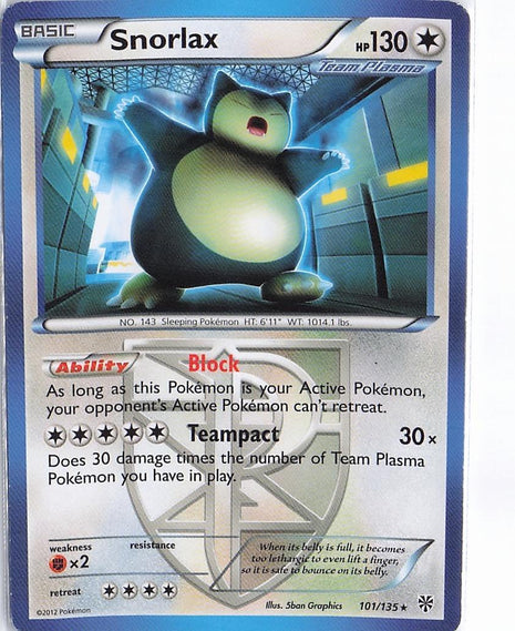 Snorlax 101/135